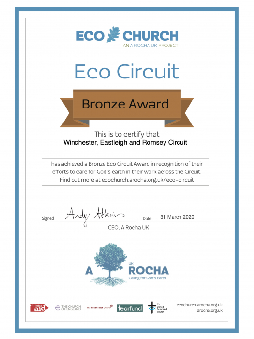 eco-circuit-bronze certificate